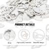 AuraFusion Silver Wedding Confetti 100 pcs Glitter view 3