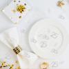 AuraFusion Silver Wedding Confetti 100 pcs Glitter view 4