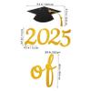 PRETYZOOM 2025 Graduation Banner Party Decorations view 2