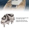 CHICIRIS Marine Cam Cleat with Wire Loop, 316 Stainless Steel, Quick Entry, for 10 mm Rope view 2