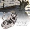 CHICIRIS Marine Cam Cleat with Wire Loop, 316 Stainless Steel, Quick Entry, for 10 mm Rope view 4