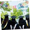 GARIOUANS Graduation Flag Banner view 4