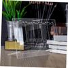 Housoutil Acrylic Desktop Memo Board with Pen, Transparent view 2