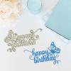 Happy Birthday Die Cut for Scrapbooking view 2
