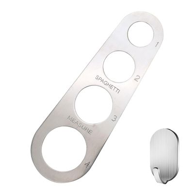 AIRTILY Stainless Steel Pasta Measuring Tool with Hook