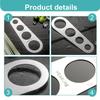 AIRTILY Stainless Steel Pasta Measuring Tool with Hook view 3