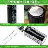 LongZYU 20-Pack 2200µF 50V Aluminum Electrolytic Capacitors view 3