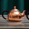 HiyyFloy Handmade Hammered Copper Teapot for Tea, Milk & Coffee view 3