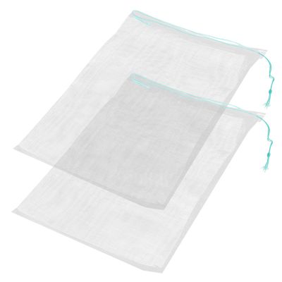 Supvox 2-Pack Bee Hive Mesh Transport Bags, HDPE Drawstring Net Bags