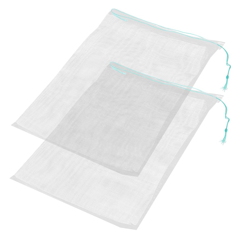 Supvox 2-Pack Bee Hive Mesh Transport Bags, HDPE Drawstring Net Bags