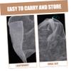 Supvox 2-Pack Bee Hive Mesh Transport Bags, HDPE Drawstring Net Bags view 3
