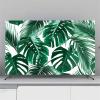 FANSU TV Dust Cover, 3D Tropical Style, Universal, Turtle Leaf 1.80 Inches view 1