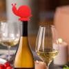 Snail-Shaped Wine Stopper - Reusable Silicone Bottle Seal for Red and White Wine view 2