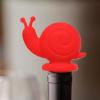 Snail-Shaped Wine Stopper - Reusable Silicone Bottle Seal for Red and White Wine view 3