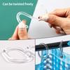 AIRTILY 36-Piece Transparent Hooks view 3