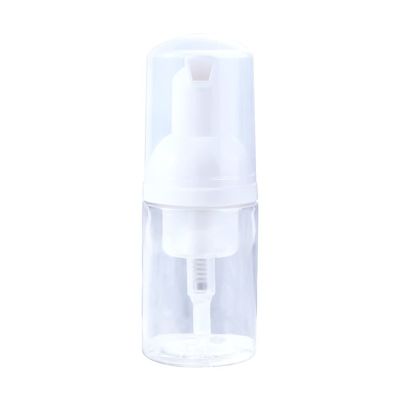 Travel Foam Soap Dispenser, Mini Refillable Pump Bottle (30 ml)