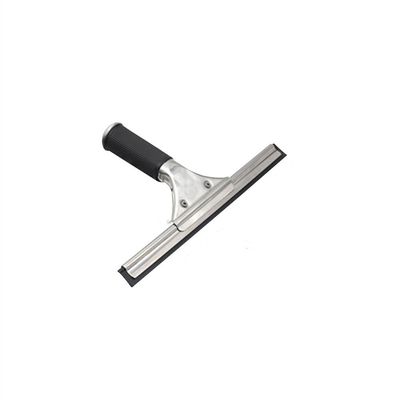 25 cm Stainless Steel Non-Slip Squeegee for Wet Rooms, Silver Finish