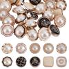 letsinstyle 50 Pack 18MM Pearl Buttons view 1