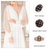 letsinstyle 50 Pack 18MM Pearl Buttons view 2