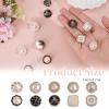 letsinstyle 50 Pack 18MM Pearl Buttons view 3