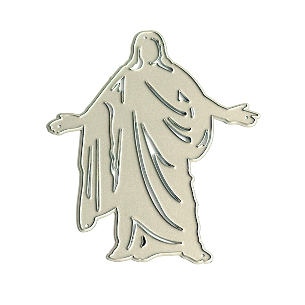 SueaLe Religion Figure Decorative Die Cut