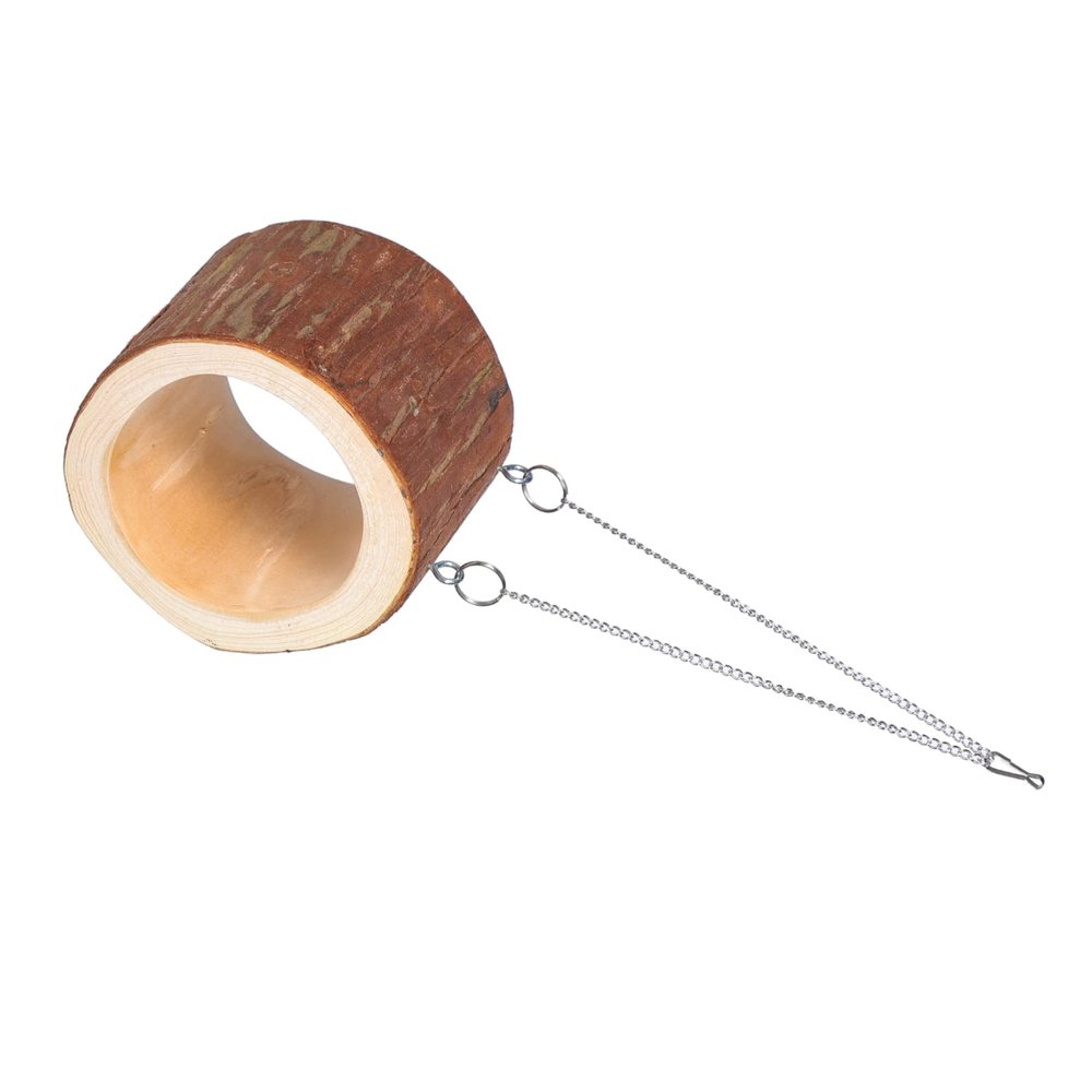 Hanging Wooden Bird Nest for the Garden, Protection from Wind and Snow