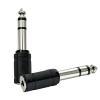 SPTSSWET 3.5 mm Female to 6.35 mm Male Stereo Adapters, 2-Pack view 1