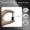 SPTSSWET 3.5 mm Female to 6.35 mm Male Stereo Adapters, 2-Pack view 2