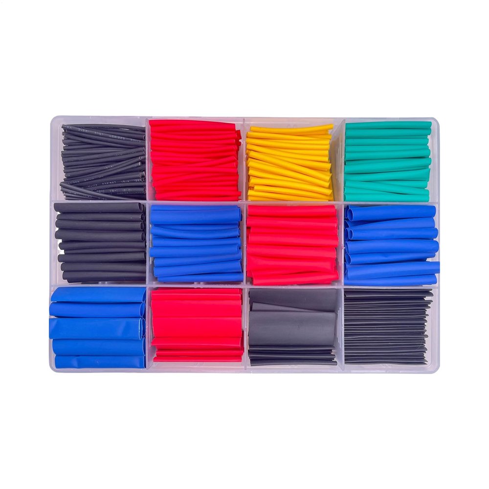 Heat Shrink Tubing Kit, 8 Sizes, 328 Pieces, 4 cm