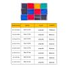 Heat Shrink Tubing Kit, 8 Sizes, 328 Pieces, 4 cm view 2