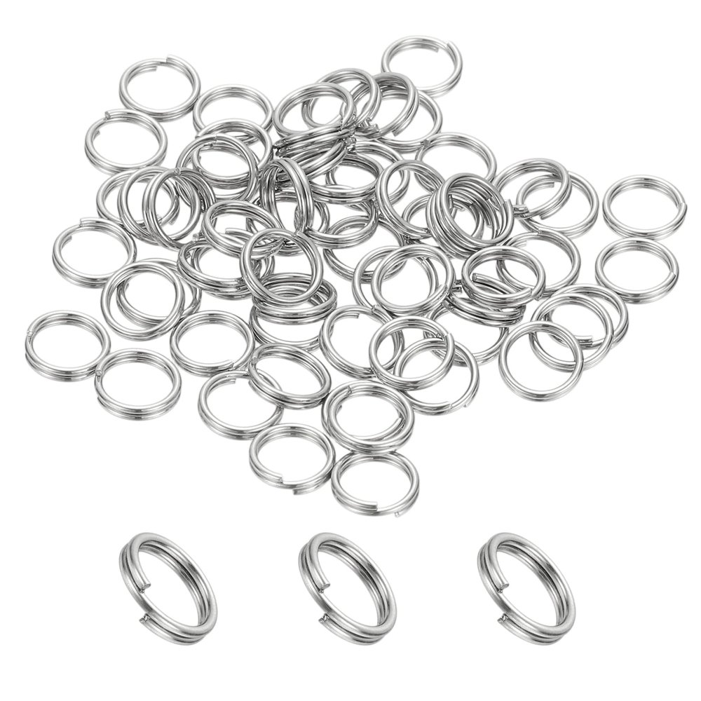 PATIKIL 60-Piece Keyring Set