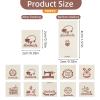 letsinstyle 100 Pack Cotton Clothing Labels view 2