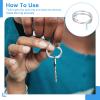 PATIKIL 60-Piece Key Ring Set view 4