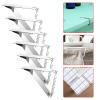 LSHIJI Tablecloth Clips, 6-Piece Stainless Steel Set view 2