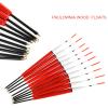 Beimus 10 Wooden Fishing Floats with Long Tails, Vertical Drift Floats view 3