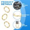 PATIKIL 100-Piece Keyring Set view 3