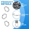 PATIKIL 20-Piece Keyring Set view 3