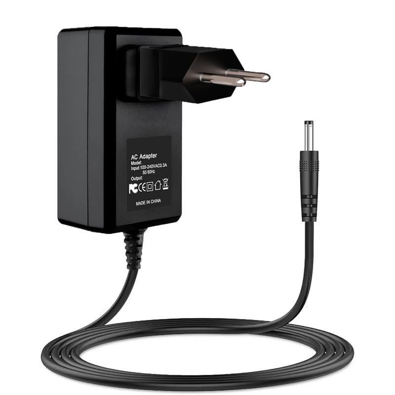 Guy-Tech 12V Compatible AC Adapter for ION ICD02/ICD02K DJ STAT, Power Supply with EU Plug