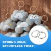 PATIKIL 20-Piece Key Ring Set view 4