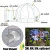 Transparent Inflatable Bubble Tent, 360° Dome view 2