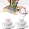 Blue Food Safety Holder for Mandoline Slicer view 2