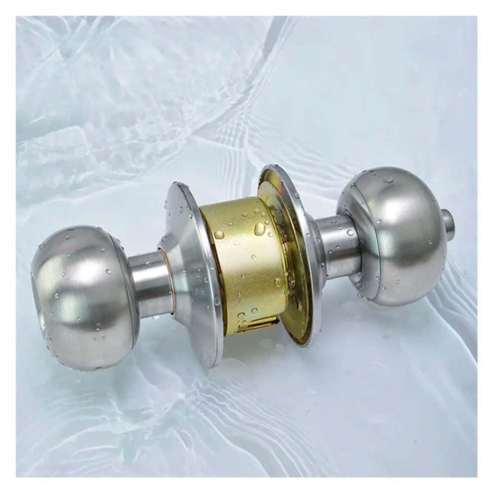 1-Set Household Ball Lock for Bedroom, Bathroom, or Living Room Doors