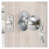 1-Set Household Ball Lock for Bedroom, Bathroom, or Living Room Doors view 2