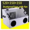 Dustproof Enclosure for Metal Grinding and Polishing with LED Light view 2