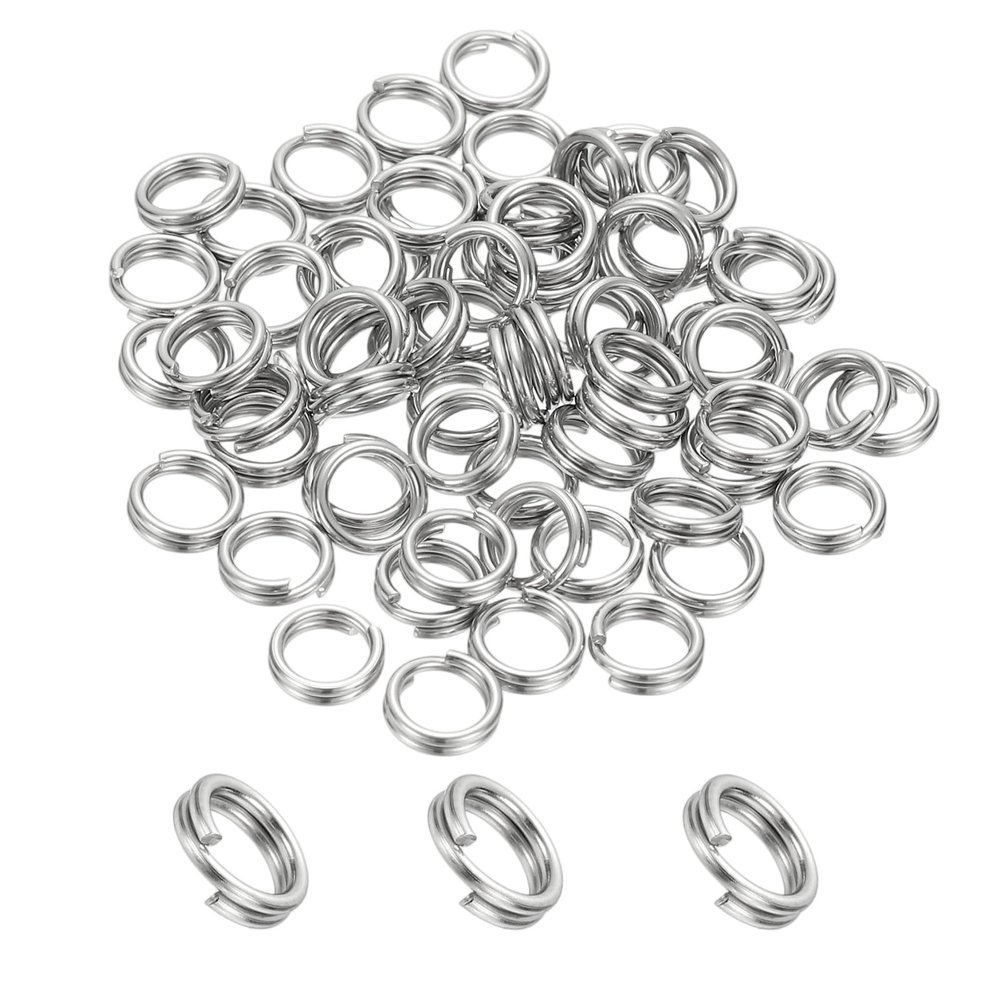 PATIKIL 60-Piece Keyring Set