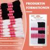 Tundi Embroidery Thread Set, 12 Strands Black and White view 2