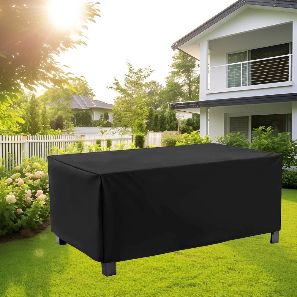 UKIXOM 260 x 130 x 80 cm Outdoor Furniture Cover, Waterproof 420D Oxford Fabric