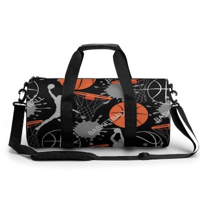 Cat Butterfly Sport Duffel Bag, 45 x 23 x 23 cm