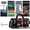 Cat Butterfly Sport Duffel Bag, 45 x 23 x 23 cm view 3