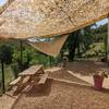 Camouflage Net 3 x 9 m, Green, for Hunting, Camping, Gardens and Privacy view 4